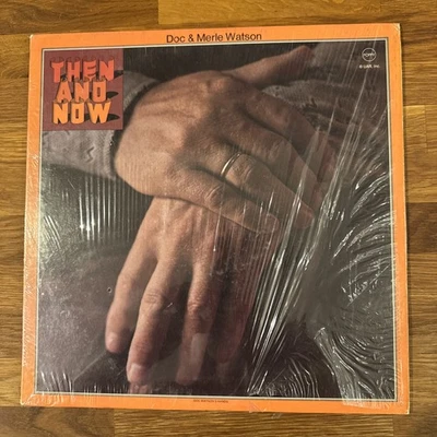 Doc & Merle Watson Then And Now 1973 United Artists Records./ Bluegrass/ Folk - Image 1 of 3