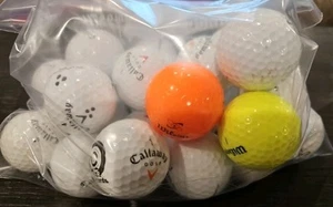 24 RECYCLED GOLF BALLS - Picture 1 of 2
