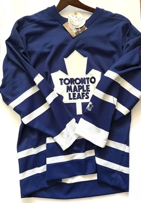 1990s STARTER Toronto Maple Leafs Jersey  Medium Orig Tags Blue - Image 1 of 4