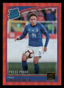2018-19 Donruss Press Proof Red #192 Federico Chiesa RR - Picture 1 of 2