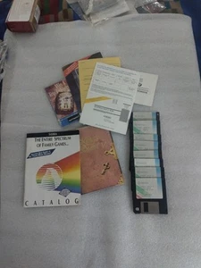 King's Quest V Absence Makes The Heart Go Yonder 3.5" PC 1990 Sierra 256 Color - Imagen 1 de 3