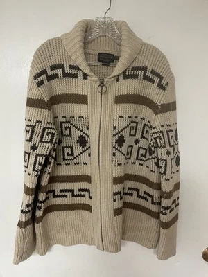 PENDELTON WESTERLY THE BIG LEBOWSKI THE DUDE SWEATER SIZE MEDIUM - Image 1 of 4