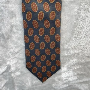Brooks Brothers Men Silk Necktie Luxury Makers Tie geometric shapes premium suit - Picture 1 of 6