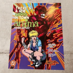 1994 DC Comics 'ANIMA' Promo Poster 17x22! - Picture 1 of 2