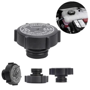 For Jaguar X Type/XJ8/XK8/XJR/XKR Coolant Reservoir Bottle Cap Black Plastic - Picture 1 of 5