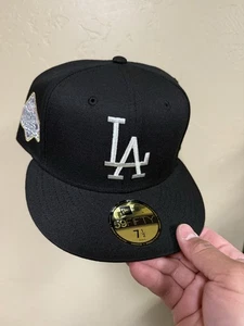 New Era Los Angeles Dodgers “ Galletas Y Crema” 59Fifty Fitted Hat 7 1/2 - Picture 1 of 2