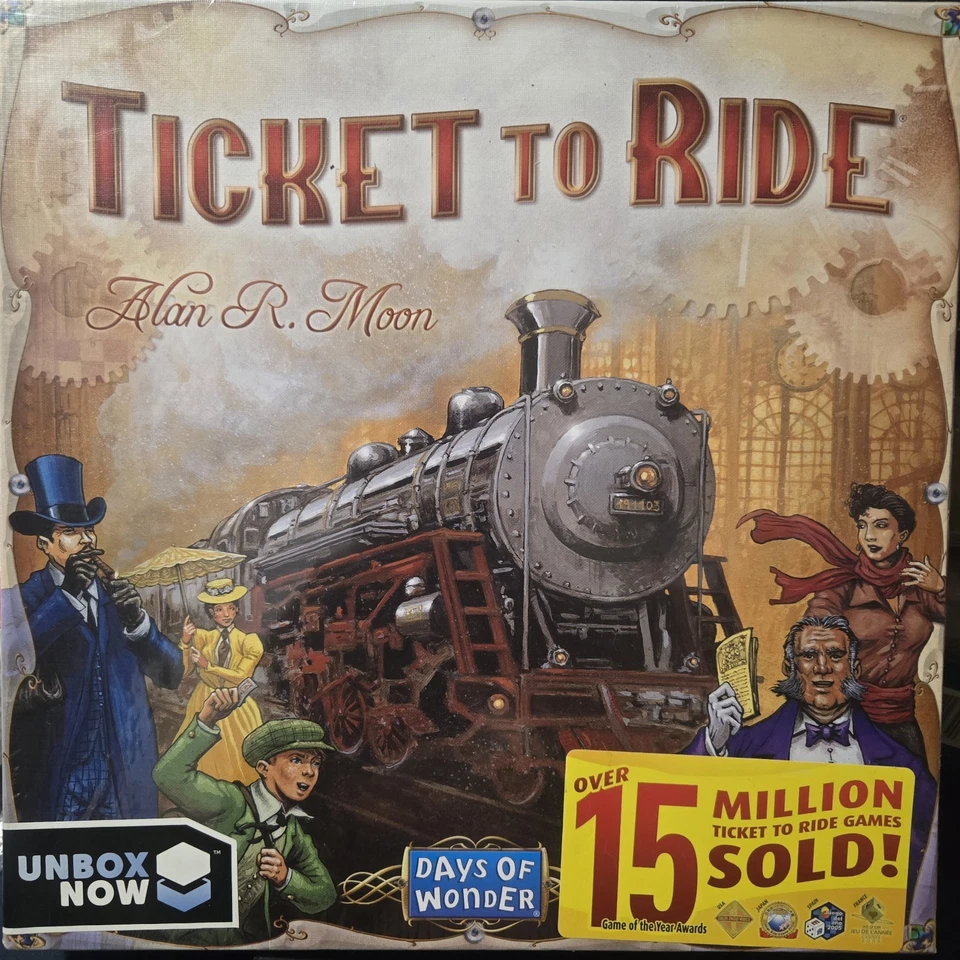 Days Of Wonder  USA Ticket To Ride Board Game Alan R. Moon - NEW SEALED - Image 1 of 2