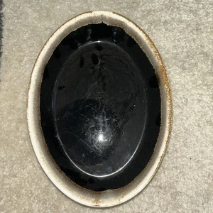 Pfaltzgraff Gourmet Brown Drip 10" Baking Dish Oval 241 Tall Castle Mark - Picture 1 of 8