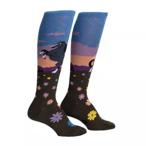 Sock It To Me Calze al ginocchio da donna - Nero Beauty (UK 3-8) - Foto 1 di 1