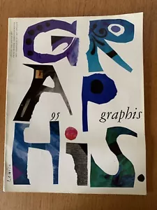 Vintage Graphis Magazine 95, 1961 Jan Lenica, Nicolas de Stael - Picture 1 of 6