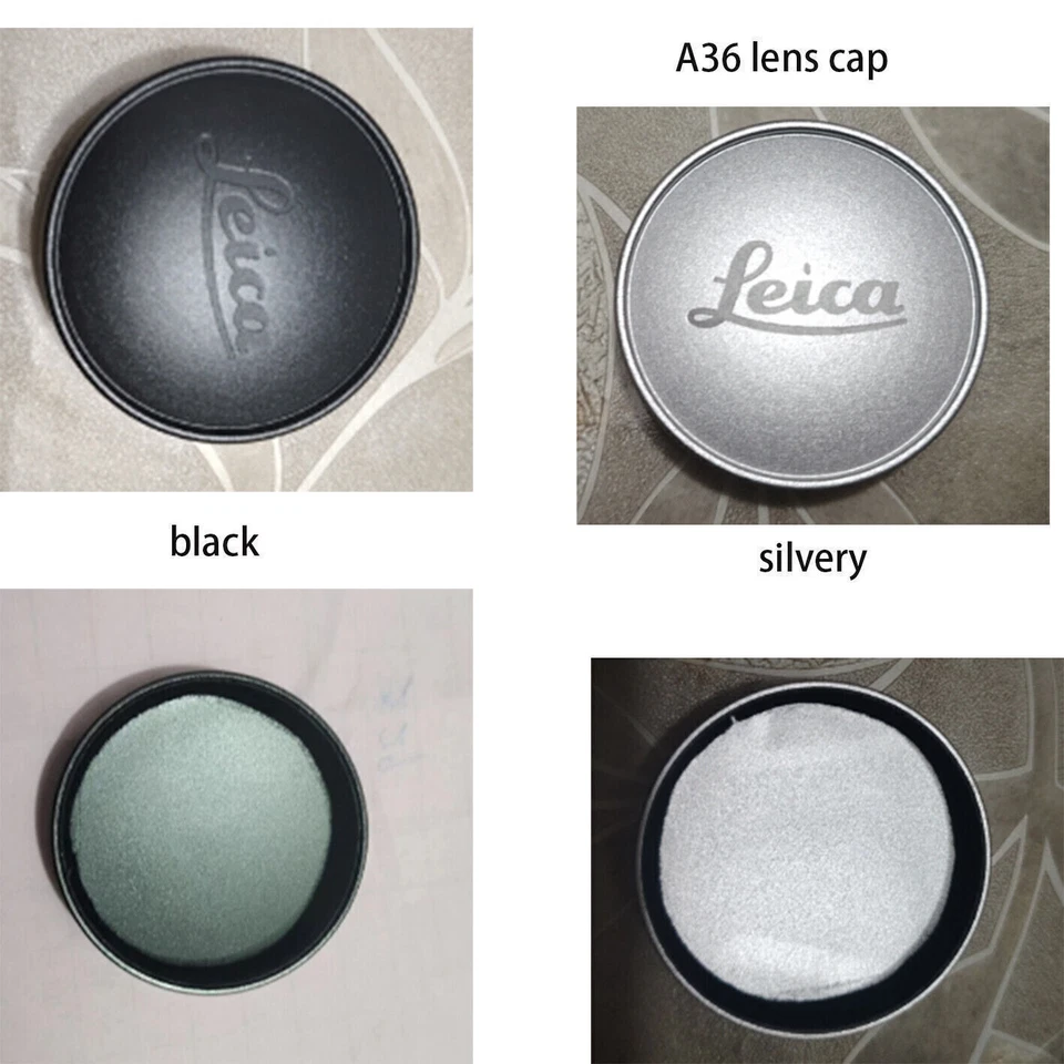 1pcs A36 E36 36mm Front Metal Lens Cap For Leica  Lens - Image 1 of 4