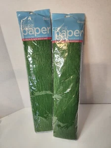Green Crepe Paper 7.5ft 20" Tall. - Picture 1 of 2