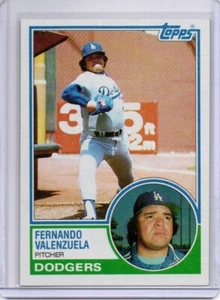 Fernando Valenzuela 1983 Topps - #40 Los Angeles Dodgers - Picture 1 of 2