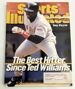 SAN DIEGO PADRES TONY GWYNN 1997 SPORTS ILLUSTRATED COLTS HARBAUGH MIKE TYSON - Picture 1 of 3