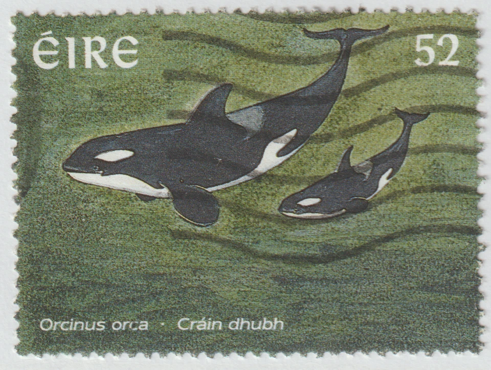 Ireland 1997 SC# 1052 - Marine Mammals - Orcinus Orca Used Lot # 193 - Image 1 of 2