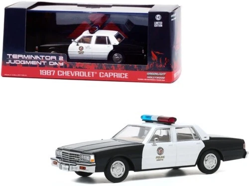 Greenlight 86582 1/43 - Terminator 2: Judgment Day 1987 Chevrolet Caprice Met - Immagine 1 di 1