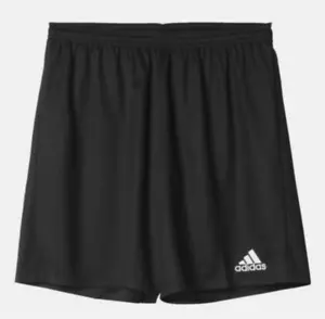 Adidas AJ5880 Parma 16 Mens Football Training Shorts Bottoms Gym - Black & White - Picture 1 of 5