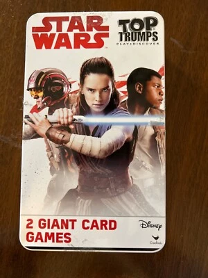 STAR WARS Top Trumps 2  Giant Card Game  In Metal Tin - Image 1 of 2