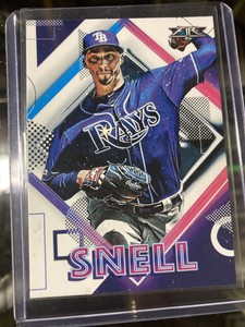 2020 Topps Fire Baseball Base Blake Snell Tampa Bay Rays #9