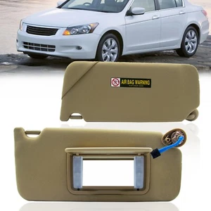 Parasol lateral derecho pasajero para Honda Accord 2008-2012 con luz beige - Imagen 1 de 8