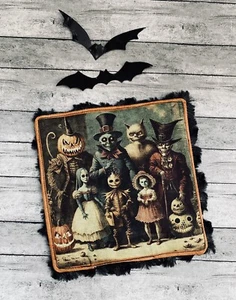 Horror Monsters Crinkle Toy Baby Frightful Halloween Nightmare Scare - Picture 1 of 1