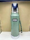 Vintage Stanley Aladdin Metal Thermos Green 1 Quart No. A-944CH Made in the USA