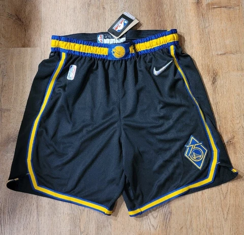 Warriors City Edition Nike Shorts 2021-2022 Black Nike XL 42 NWT Authentic 🔥 Cover