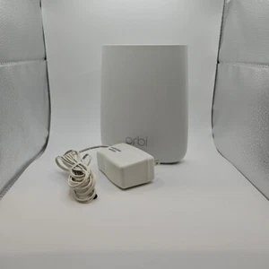 NETGEAR Orbi RBR20 Tri-Band Mesh Wi-Fi Router White w/ Power Cord - Picture 1 of 3