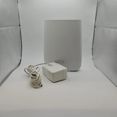 NETGEAR Orbi RBR20 Tri-Band Mesh Wi-Fi Router White w/ Power Cord - Image 1 of 3