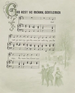 1949 A.G.C.C God Rest Ye Merry, Gentlemen - Picture 1 of 3