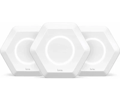 LUMA Intelligent Home Surround WiFi System White 3 Units - Image 1 of 4