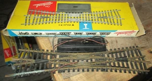 Fleischmann-1X1725A-Rail de commutateur à glissement-Boite d origine-HO-Vintage- - Imagen 1 de 5