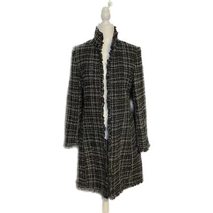DKNY Donna Karan New York Long Wool Coat - Picture 1 of 4