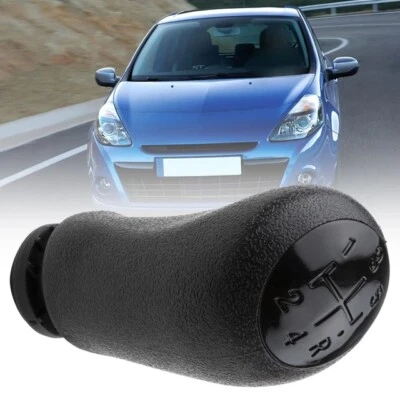 Pommeau de Levier de Vitesse NOIR Boite 5 pour CLIO 3 Laguna 2 Modus Twingo 3 - Photo 1/3