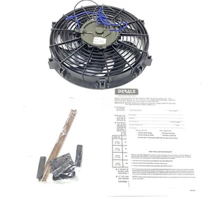 NEW DERALE TIY-3439 12" High Output Single Rad Pusher Puller Fan S6 - Picture 1 of 5