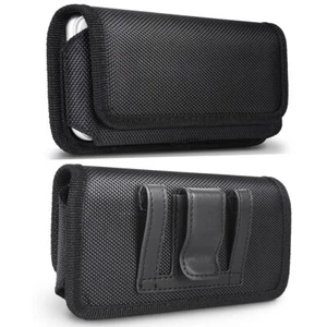 Phone Case Horizontal Belt Clip Pouch Holster For iPhone 12 Mini/13 Mini/6/7/8 - Picture 1 of 88