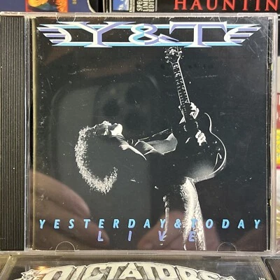 Y&T - Yesterday and Today Live 1991 CD Hard Rock Heavy Metal Blade Records - Image 1 of 4