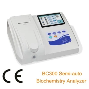 BC300 Semi-auto Biochemistry Blood Analyzer Touch Screen Multi-Parameter Printer - Picture 1 of 13