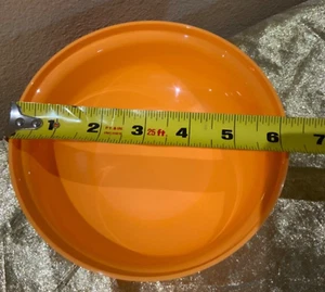 Tupperware Alfresco Aloha Bowl & Seal ~ Rare Award 1 -3/4 Cups PAPAYA Orange New - Picture 1 of 3