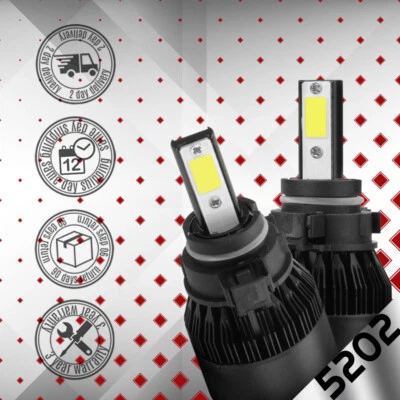 XENTEC LED HID 6000K Kit Faro Antiniebla 5202 12086 H16 GMC Sierra 3500 HD 2007-2016 Foto 1 de 4