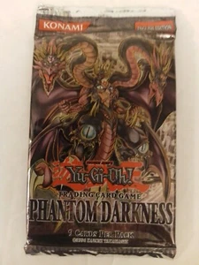Yu-Gi-Oh! Phantom Darkness Unlimited Edition 9 Cards Booster Pack Factory Sealed - Picture 1 of 2