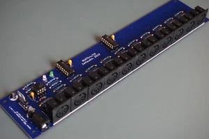 MIDI Thru 1 input - 10 out splitter midithru box DIY kit Not assembled - Picture 1 of 5