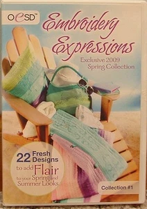 OESD Embroidery Expression Exclusive 2009 Spring Collection - Picture 1 of 2