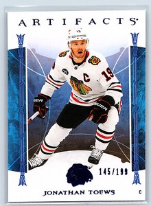 JONATHAN TOEWS 2022-23 Upper Deck Artifacts #27 BLUE PARALLEL /199 Blackhawks