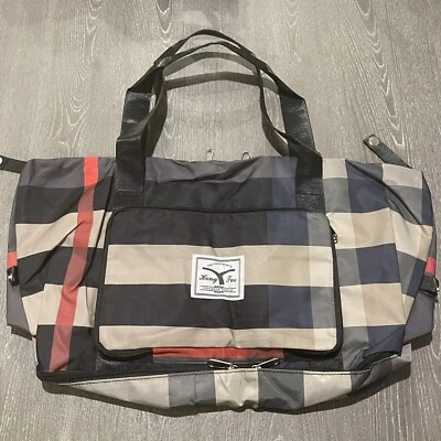 Hong Tuo bag gray brand new never used original plastic bag bought in