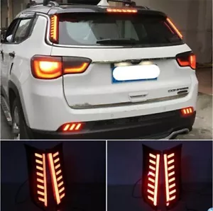 LED rear side pillar signal brake light Accessories For Jeep Compass 2017-2021 - Picture 1 of 7