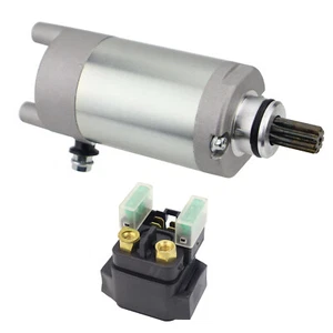 Starter For Yamaha Bear Tracker 250 2WD YFM250 1999-2004 18754 with Relay - Picture 1 of 9