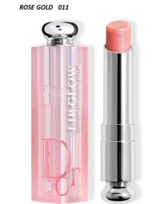 DIOR ADDICT LIP GLOW BALM 011 ROSE GOLD ~ FUL...