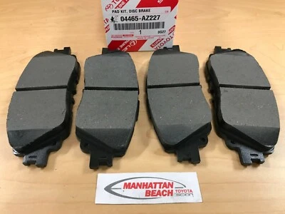 2021-2024 VENZA Front Brake Pads Genuine Toyota Ceramic 04465-AZ227 — 第 1/2 张图片