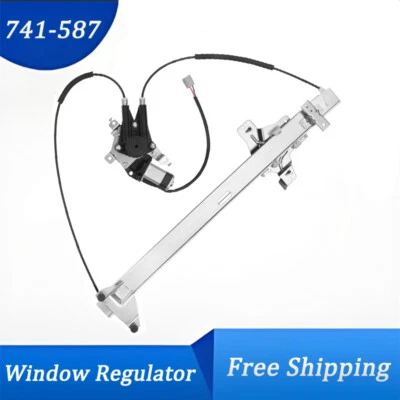 Front Right Power Window Regulator with Motor For 1992-2014 Ford E150 E250 E350 - Изображение 1 из 4